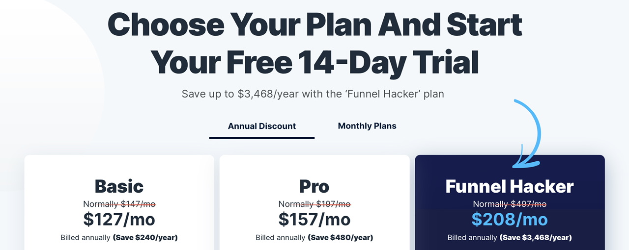 clickfunnels pricing