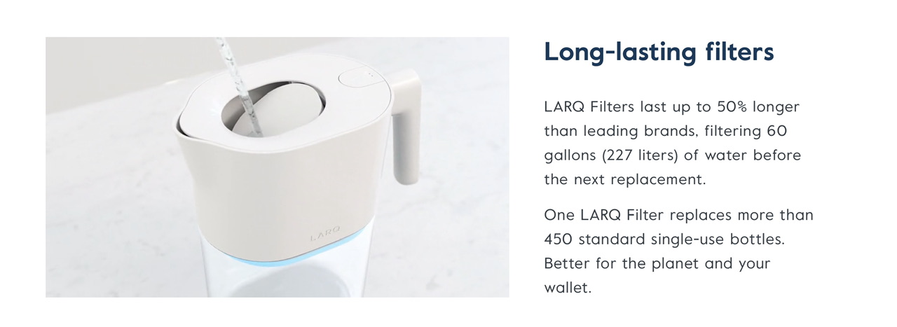 larq water pitcher review