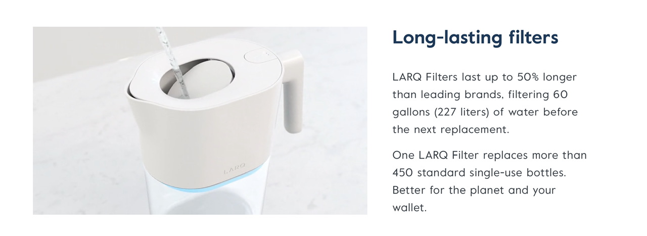 Long lasting filters