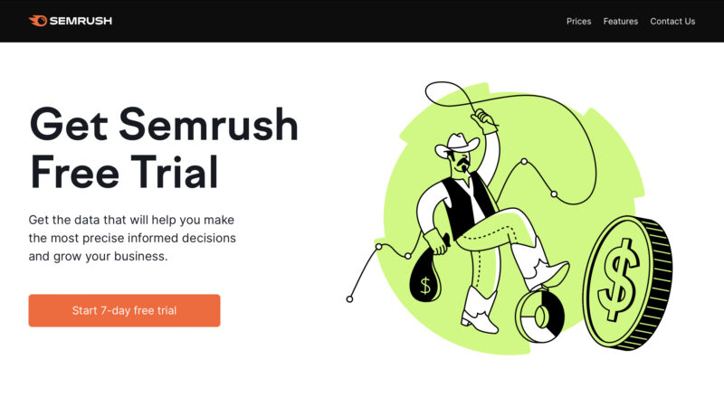 Semrush free trial