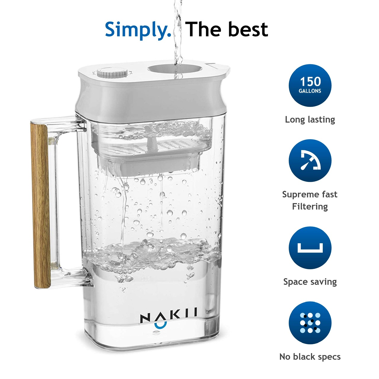 Nakii Water Filter Pitcher