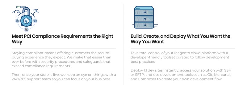 Nexcess hosting features