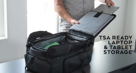 TSA Ready Laptop & Tablet storage