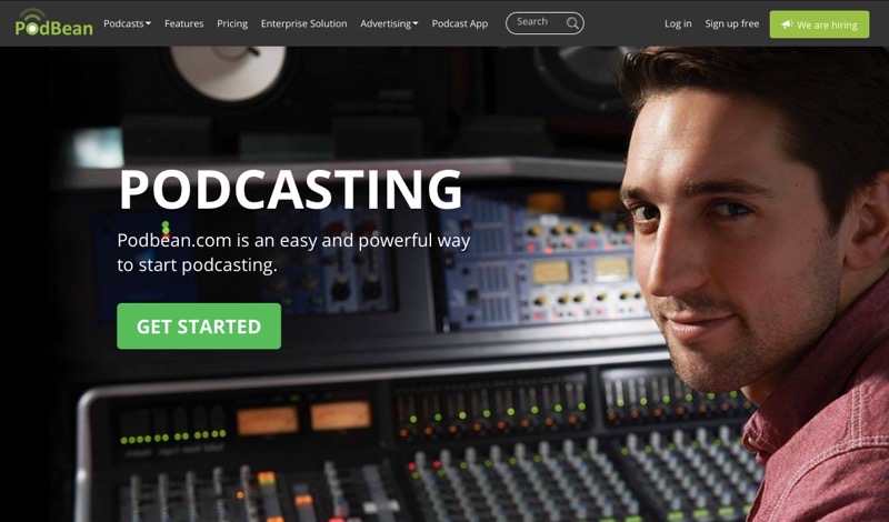 Podbean podcast hosting