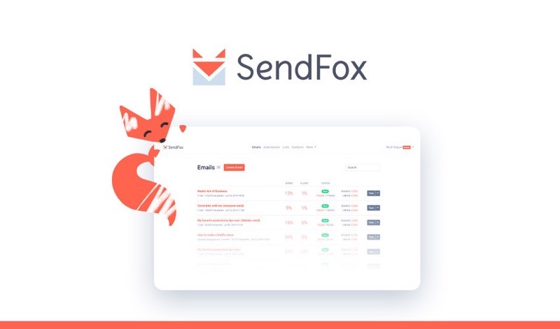 SendFox lifetime deal