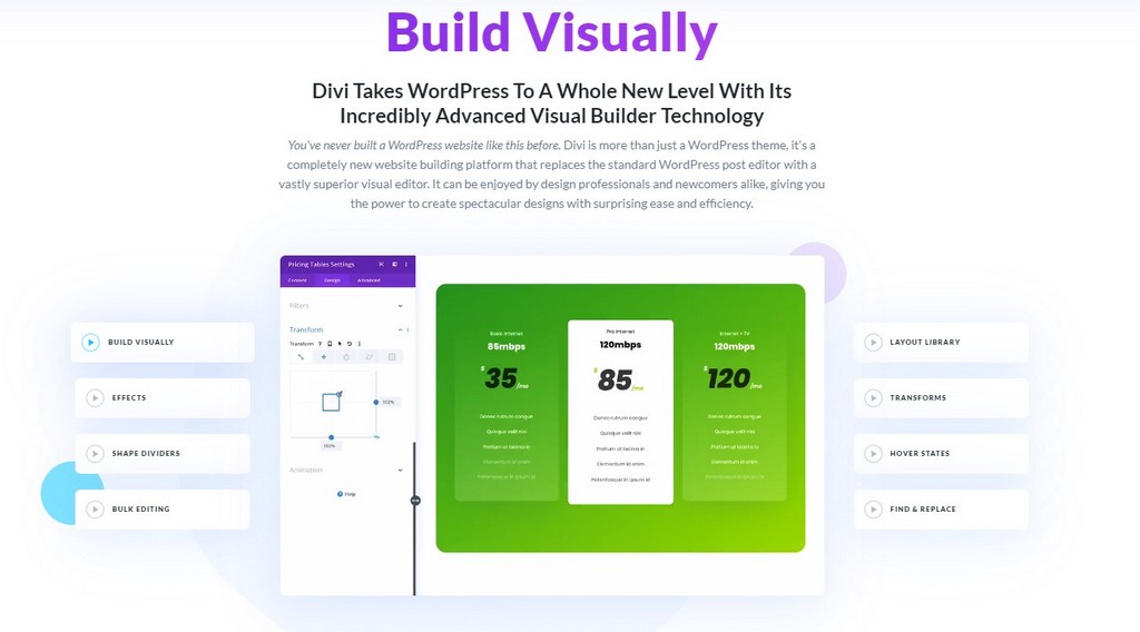 Divi website builder