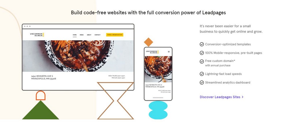 leadpages sites