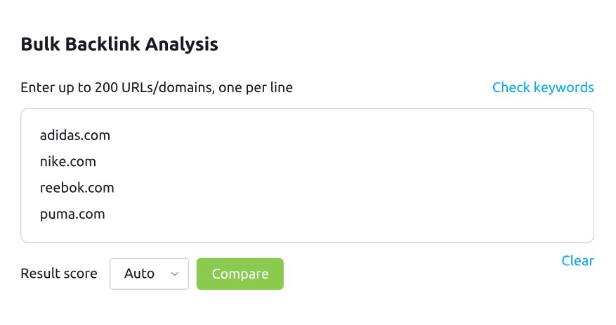 bulk backlink analysis