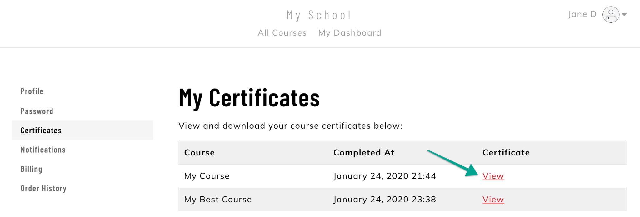 Thinkific certification