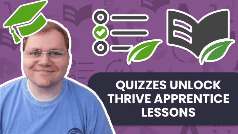 Thrive apprentice quizzes