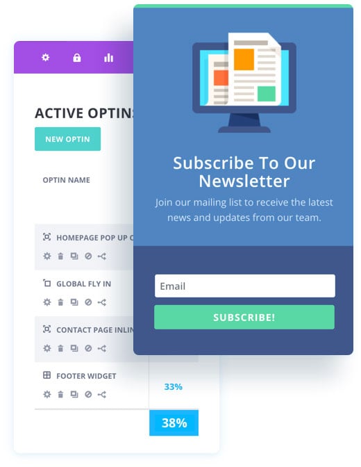 Newsletter subscription 