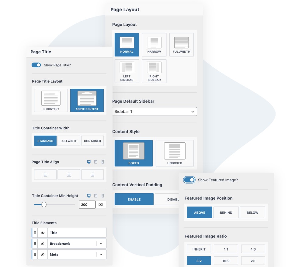 Page layout