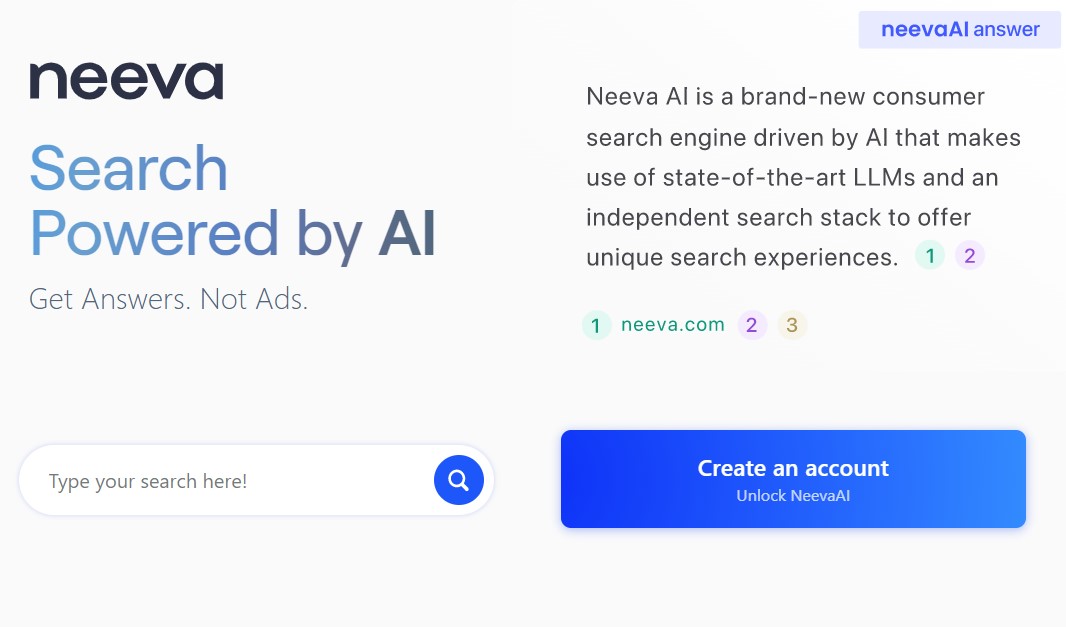 best ai search engine