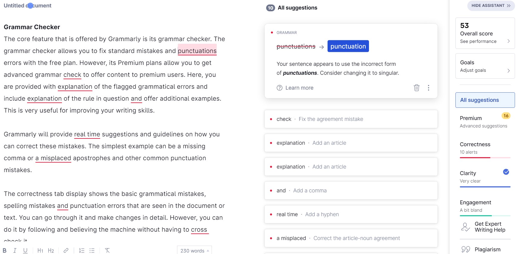Grammarly premium review