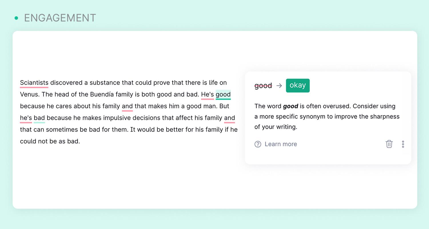 Grammarly engagement review