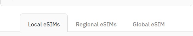 Types of esims