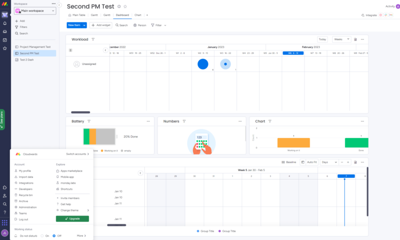 monday project management