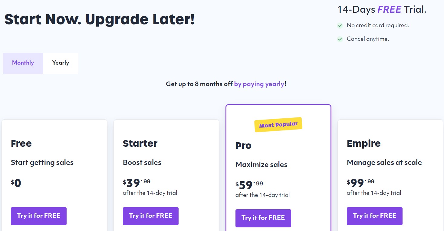 spocket pricing