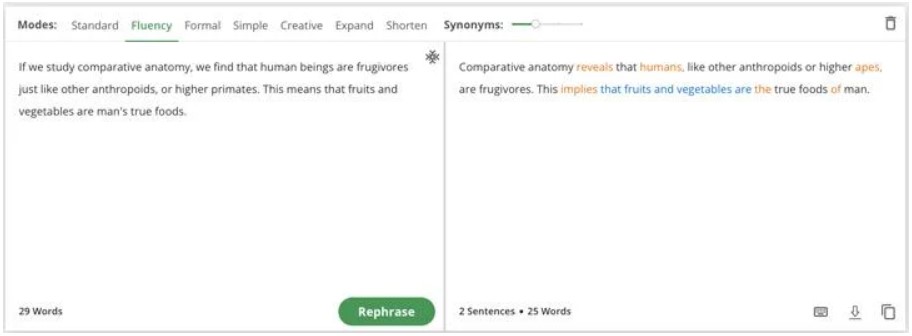 Fluency mode