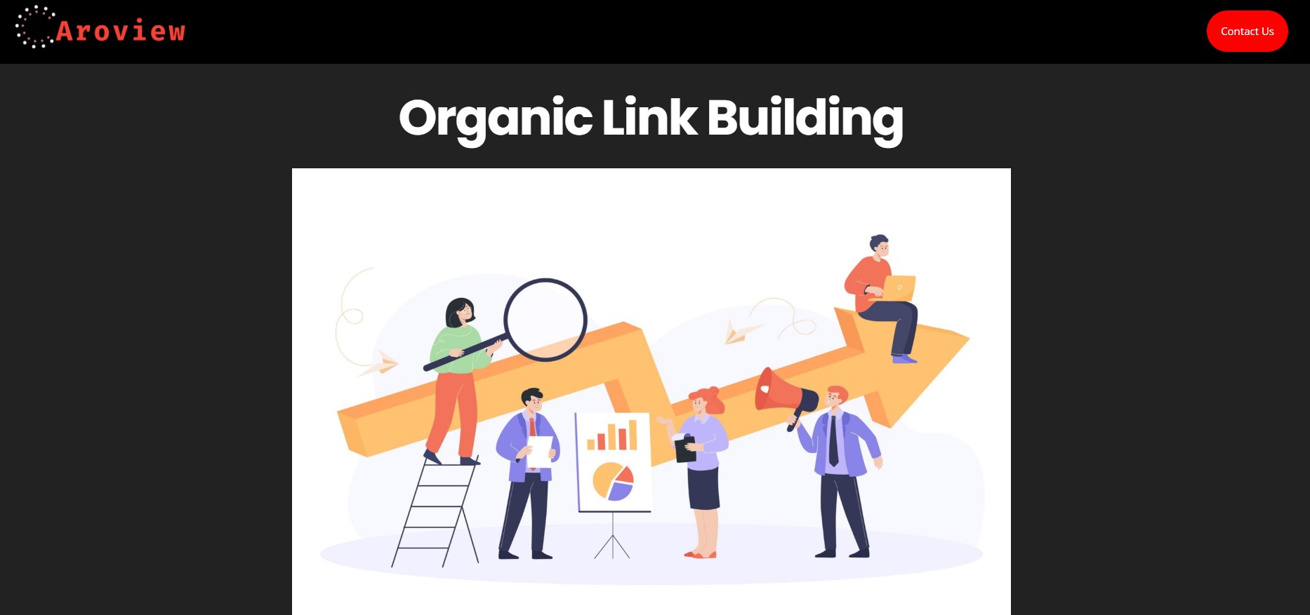 Organic link building