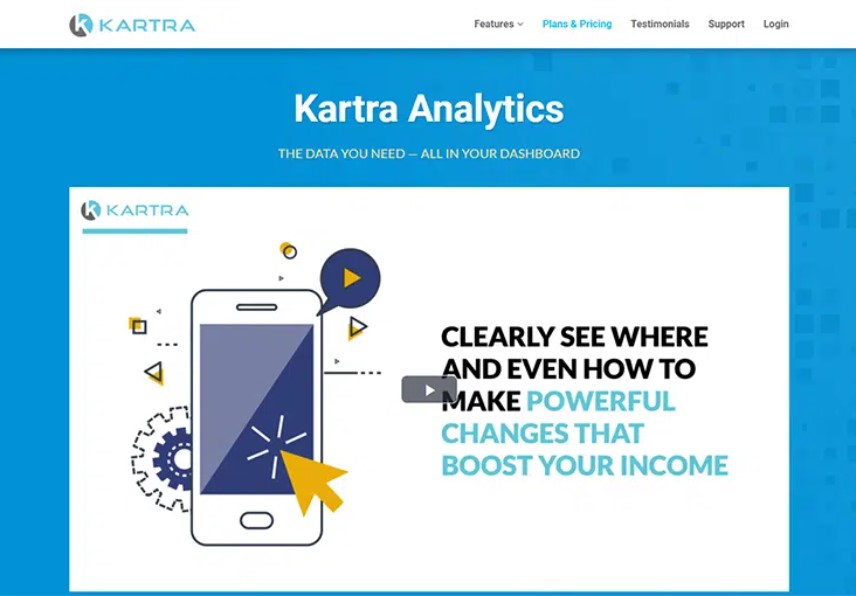 Kartra analytics 