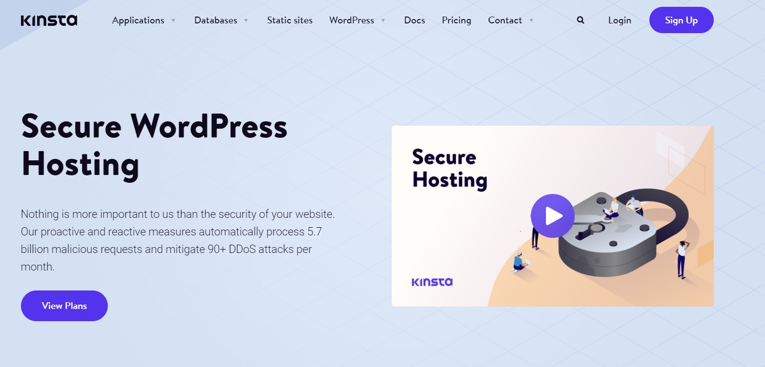 Kinsta security