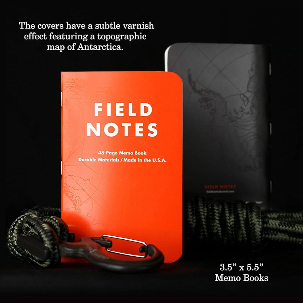 Field Notes: Expedition 3-Pack Waterproof Notebook