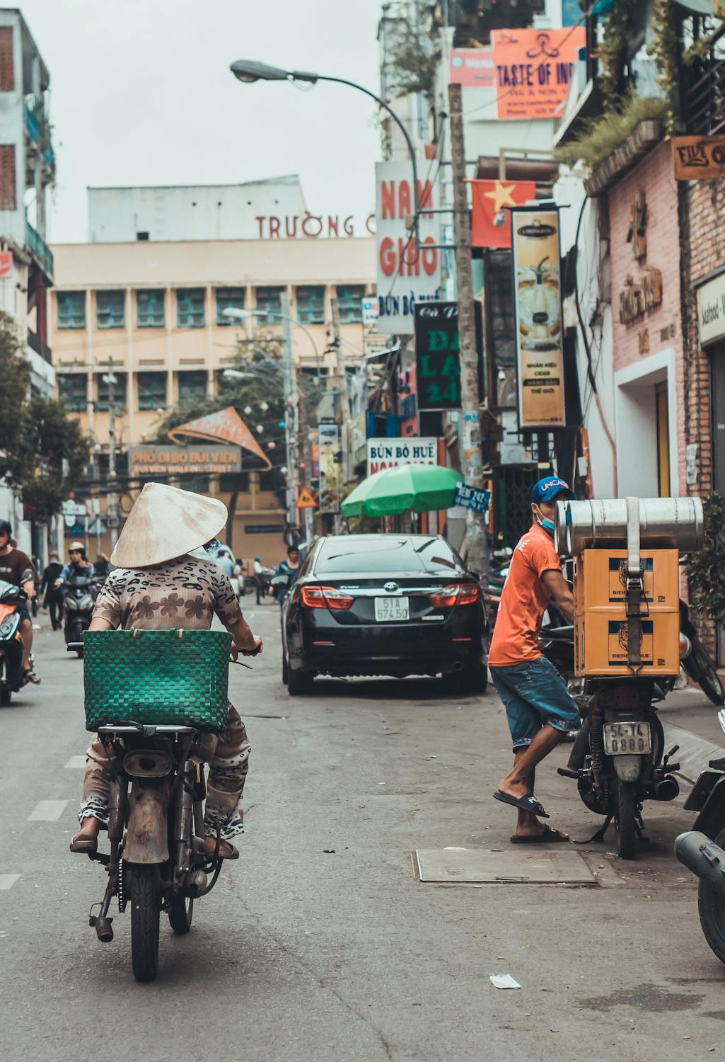 streets of Ho Chi Minh city
